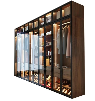 Luxury Wardrobe With Mirrored Doors Italy Style Black Wood Closet Bedroom Smart Wardrobe Cabinet Customized
Luxury Wardrobe With Mirrored Doors Italy Style Black Wood Closet Bedroom Smart Wardrobe Cabinet Customized