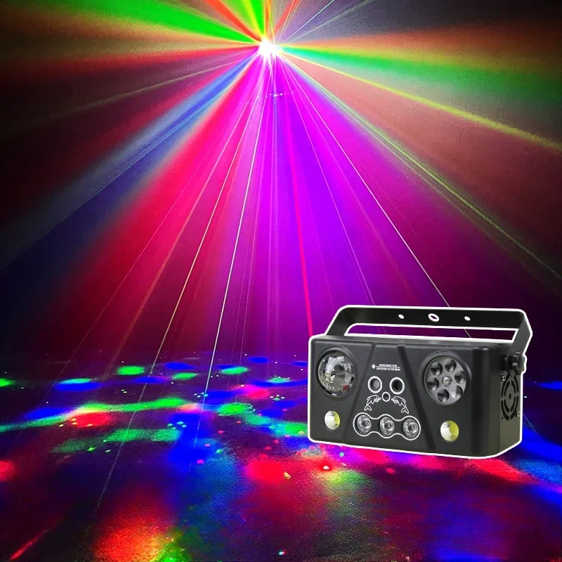 KTV Flash LED Magic Ball Цветная панель с голосовой активацией Вращающиеся красочные огни DJ Бальный зал Ночной клуб Сцена
KTV Flash LED Magic Ball Цветная панель с голосовой активацией Вращающиеся красочные огни DJ Бальный зал Ночной клуб Сцена