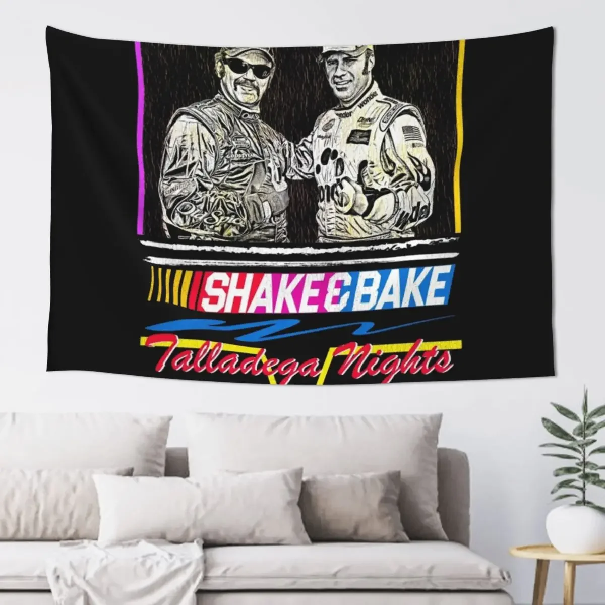 SHAKE N BAKE Race Day Colorway Tapestry On The Wall Decoration For Home Tapestry
SHAKE N BAKE Race Day Colorway Tapestry On The Wall Decoration For Home Tapestry