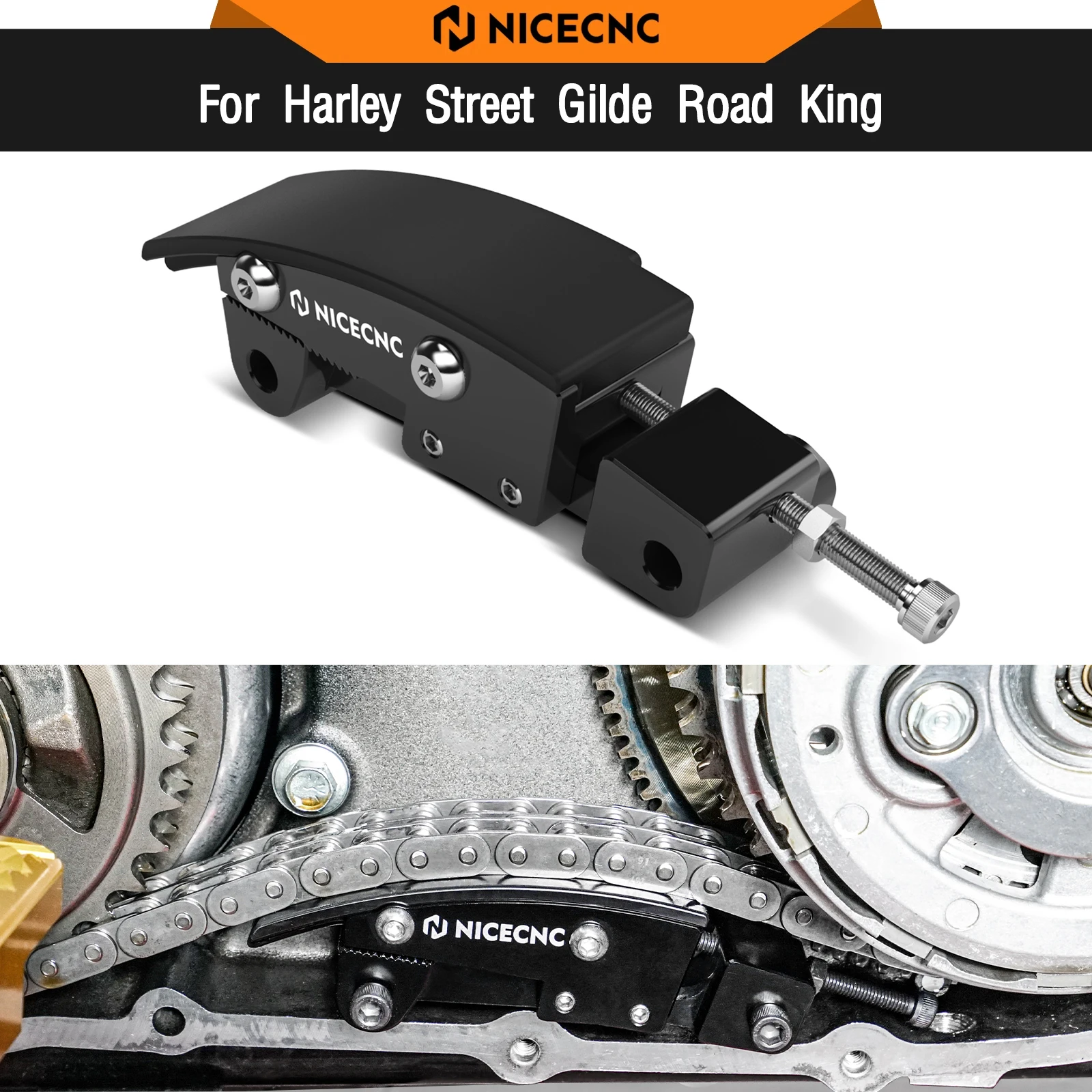 For Harley Street Glide FLHX 2017-2021 Primary Chain Tensioner Adjuster Road King FLHR FLHRXS Electra Glide Ultra Limited FLHTK
For Harley Street Glide FLHX 2017-2021 Primary Chain Tensioner Adjuster Road King FLHR FLHRXS Electra Glide Ultra Limited FLHTK
