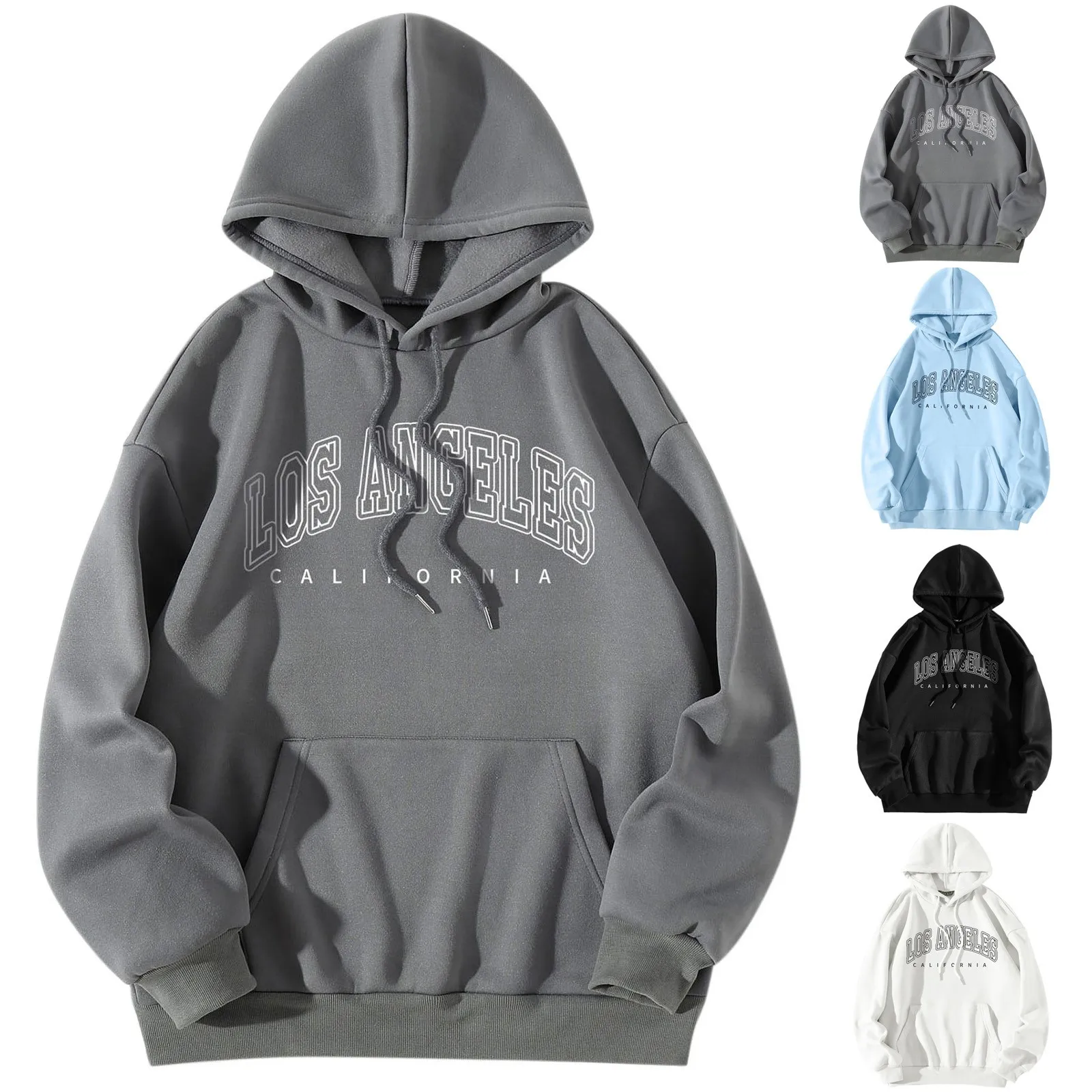 Autumn Streetwear Letter Print Hoodies Long Sleeve Women's Sweatshirts With Pockets Solid Color Loose Hoodie Sudaderas De Mujer
Autumn Streetwear Letter Print Hoodies Long Sleeve Women's Sweatshirts With Pockets Solid Color Loose Hoodie Sudaderas De Mujer