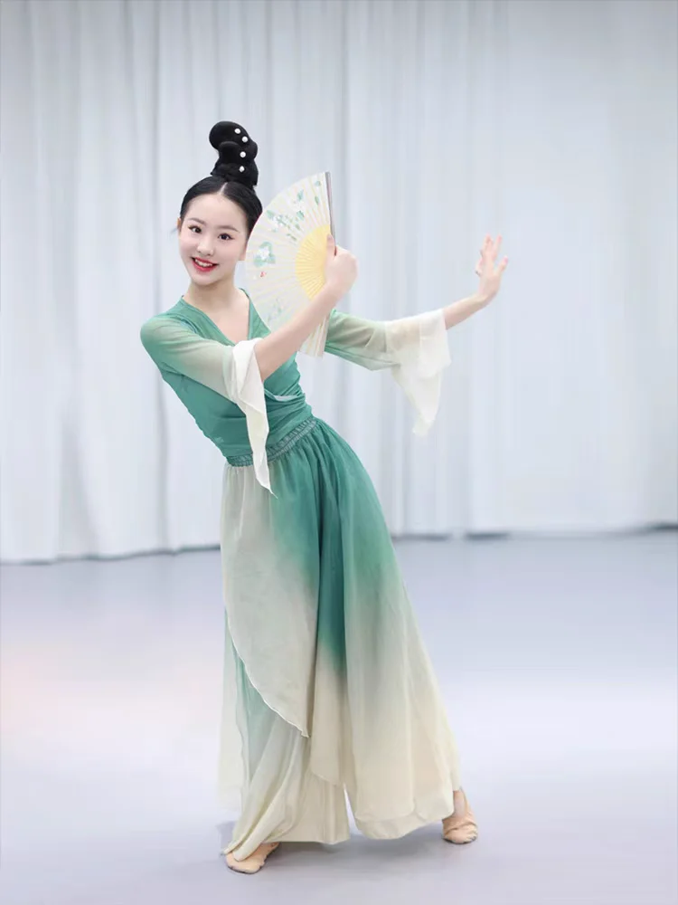 Classical Dance Dress Long Gauze Clothes Chinese Classic Dance Performance Costumes Women's Performance Training Clothes
Classical Dance Dress Long Gauze Clothes Chinese Classic Dance Performance Costumes Women's Performance Training Clothes
