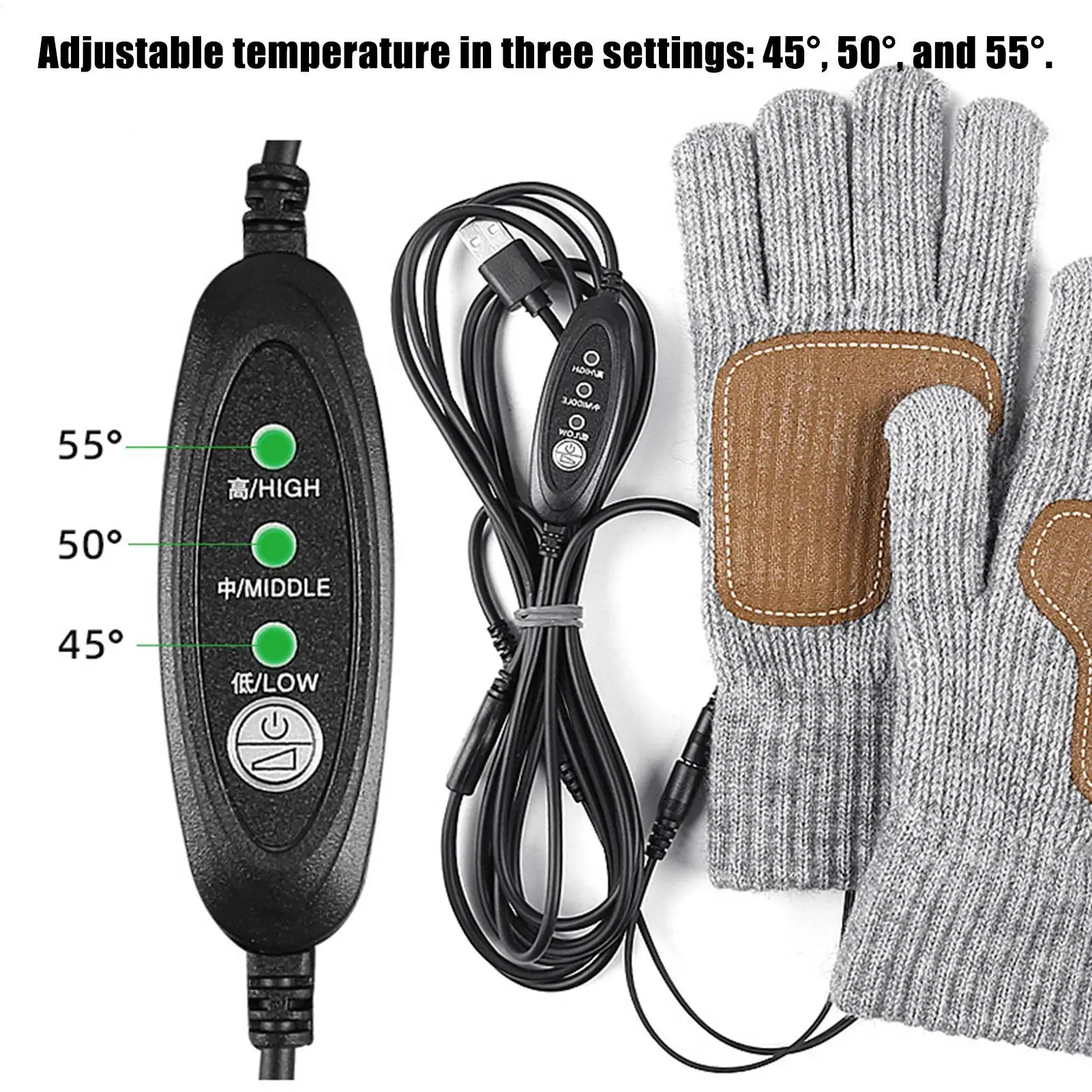 USB Touchscreen Heated Gloves Heating Winter Gloves Thermal Cycling Mittens For Cycling Skiing Outdoors Camping Driving Hiking
USB Touchscreen Heated Gloves Heating Winter Gloves Thermal Cycling Mittens For Cycling Skiing Outdoors Camping Driving Hiking