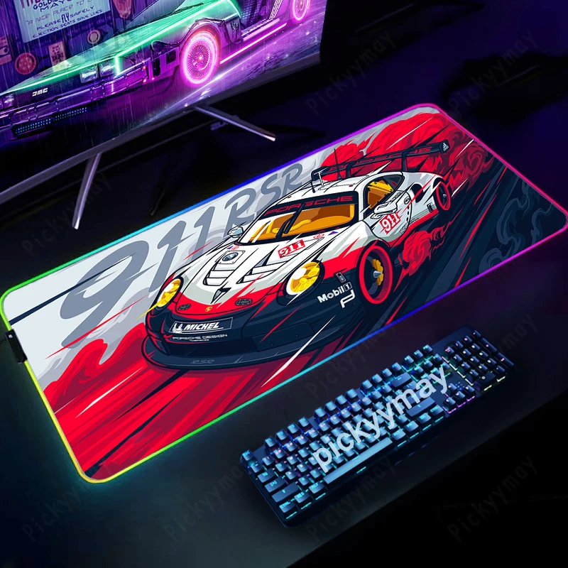 Sports Car RGB Gamer Mousepad Large Gaming Mousepads Luminous Mouse Pads Keyboard Mats Big LED Mouse Mat Desk Pad With Backlit
Sports Car RGB Gamer Mousepad Large Gaming Mousepads Luminous Mouse Pads Keyboard Mats Big LED Mouse Mat Desk Pad With Backlit
