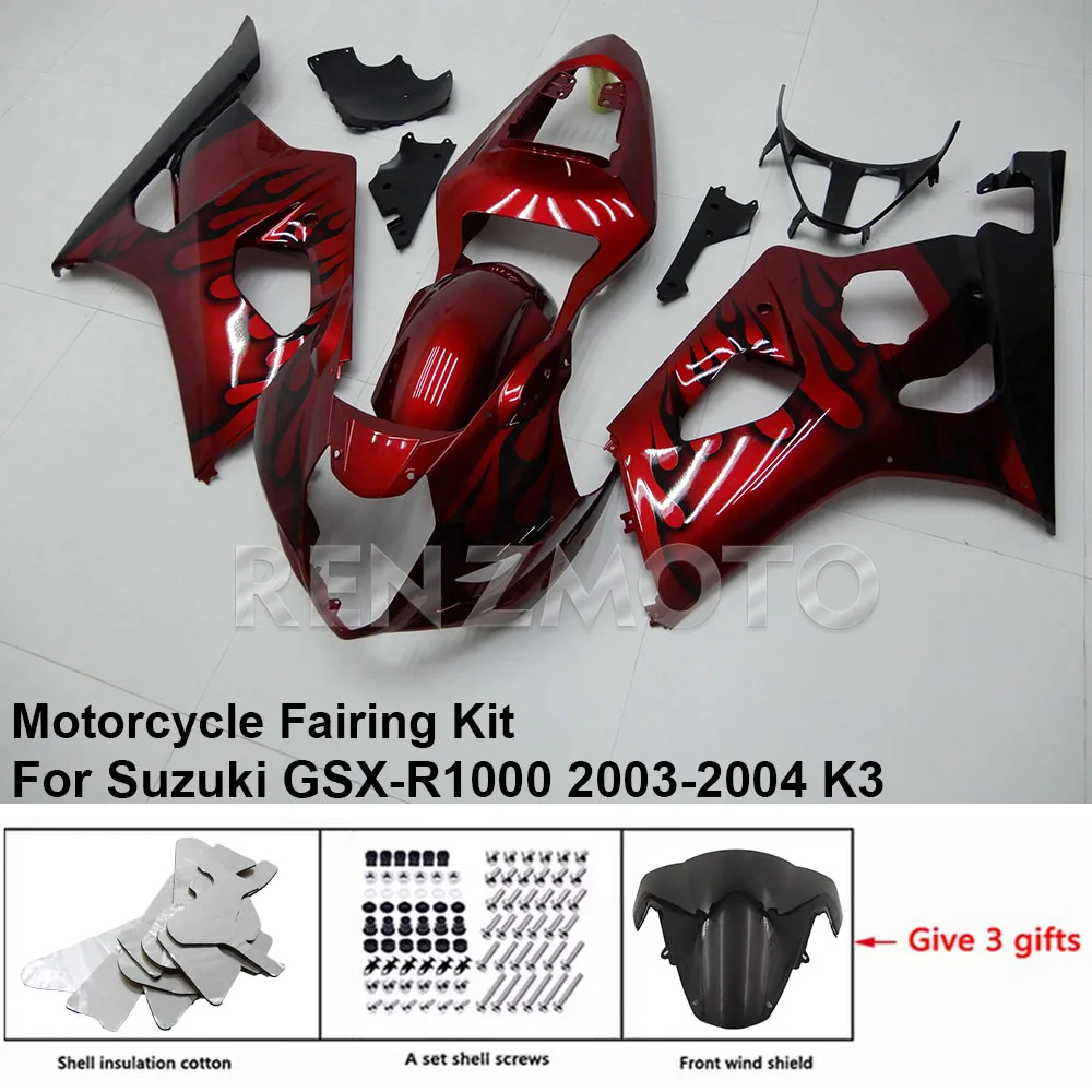 S1003-122a For Suzuki GSX-R1000 2003-2004 K3 K4 Fairing Motorcycle Set Body Kit Decoration Plastic Guard Plate Accessories Shell
S1003-122a For Suzuki GSX-R1000 2003-2004 K3 K4 Fairing Motorcycle Set Body Kit Decoration Plastic Guard Plate Accessories Shell