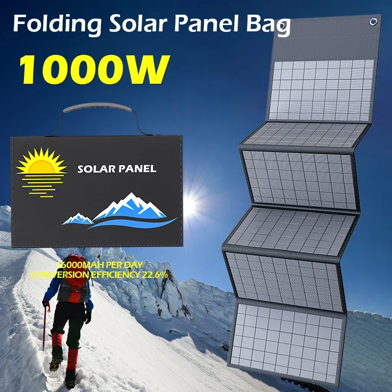 Ultra-Light Solar Panel Bag Budget 600W/1000W Solar Generator - Folding Panel with USB/DC, Perfect for Home & Outdoor Use
Ultra-Light Solar Panel Bag Budget 600W/1000W Solar Generator - Folding Panel with USB/DC, Perfect for Home & Outdoor Use