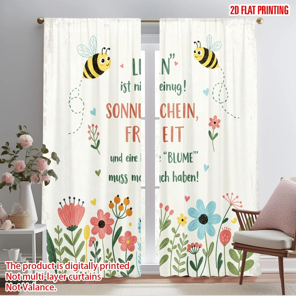 2pcs 2D flat printing Party Curtain Life Sunshine Freedom Flower Fabric Without Electricity 0 Perfect for Door Wall Yard
2pcs 2D flat printing Party Curtain Life Sunshine Freedom Flower Fabric Without Electricity 0 Perfect for Door Wall Yard