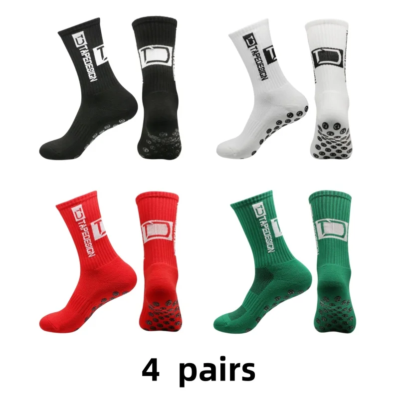 4Pcs Lot Non-slip Silicone Bottom Football Socks Mens Sports Socks Breathable Soccer Socks Rugby Tennis Volleyball Yoga Socks
4Pcs Lot Non-slip Silicone Bottom Football Socks Mens Sports Socks Breathable Soccer Socks Rugby Tennis Volleyball Yoga Socks