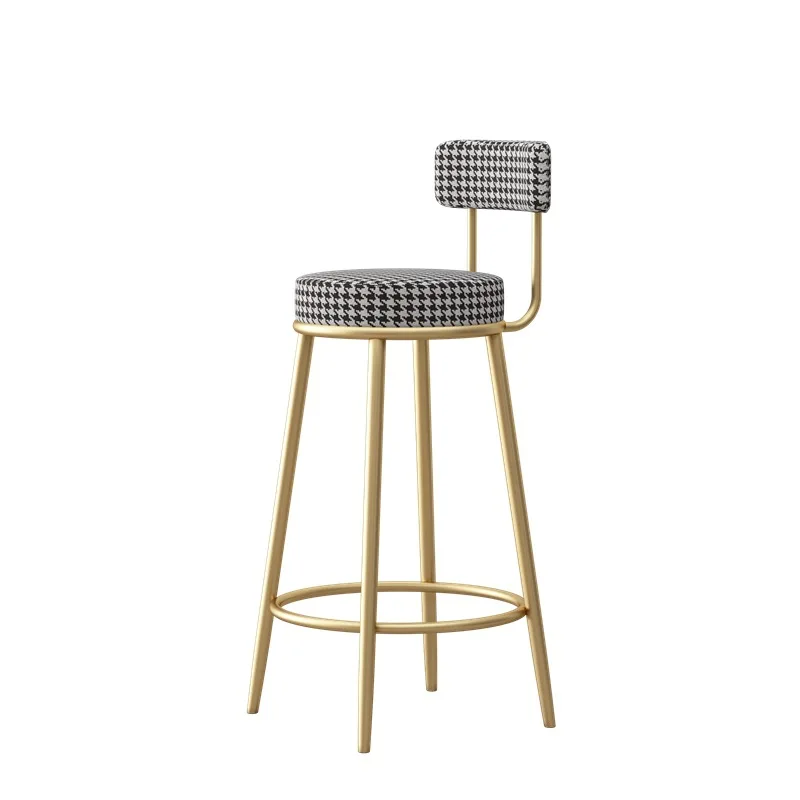 Desk chair Bar stool Simple modern light luxury Home bar stool Front desk Internet celebrity chair Backrest high stool
Desk chair Bar stool Simple modern light luxury Home bar stool Front desk Internet celebrity chair Backrest high stool