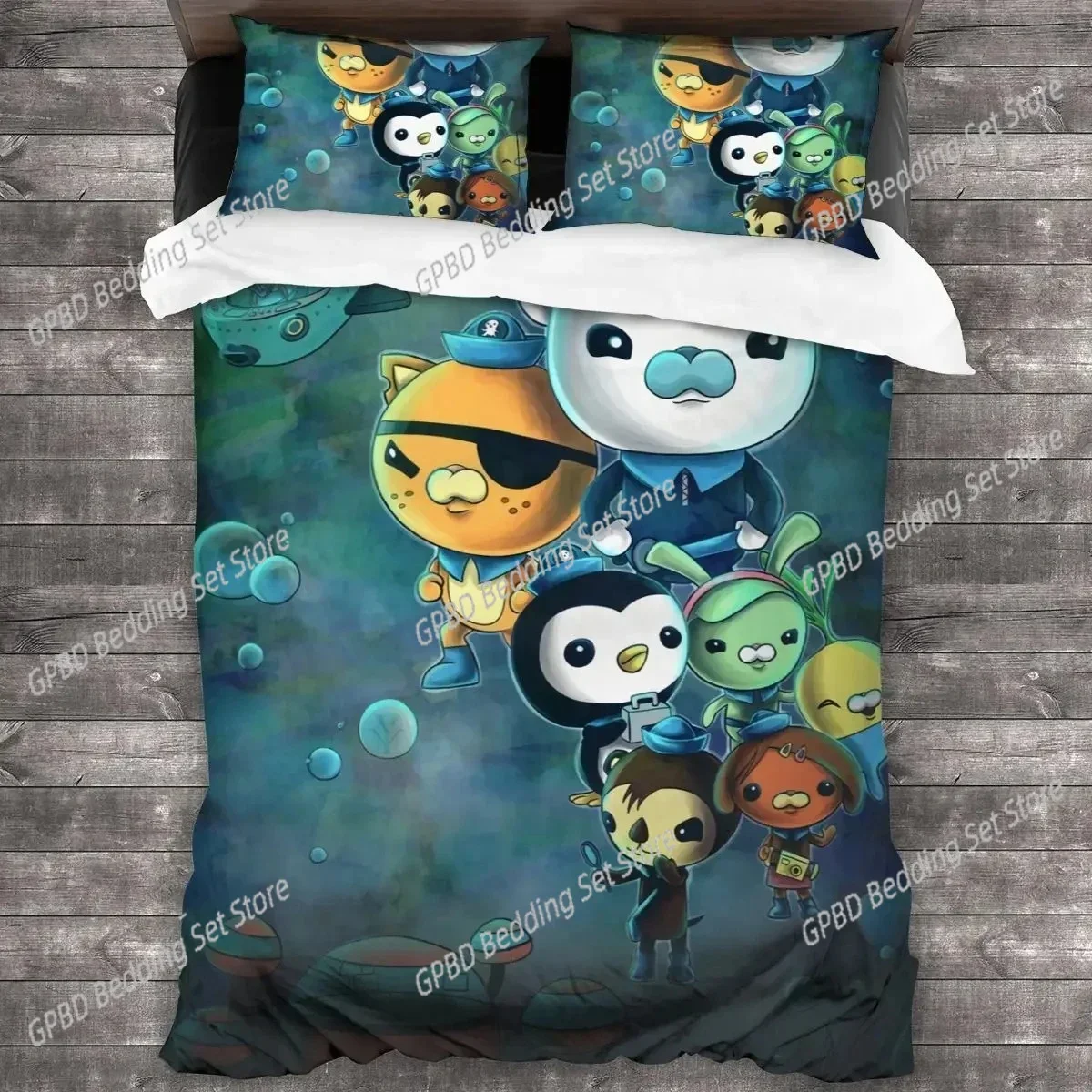 Cartoon Octonauts Comfortable Duvet Quilt Cover Pillowcase Bedding Set Children Bedroom Decoration Home Textile
Cartoon Octonauts Comfortable Duvet Quilt Cover Pillowcase Bedding Set Children Bedroom Decoration Home Textile