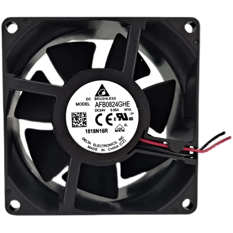 AFB0824GHE-WYA DC 24V 0.95a 6800rpm 8038 brand new delta cooling fan 8CM COOLER
AFB0824GHE-WYA DC 24V 0.95a 6800rpm 8038 brand new delta cooling fan 8CM COOLER