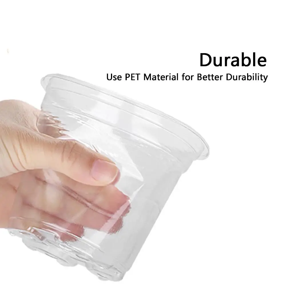 Garden Plant 4" Nursery Pots with Humidity Domes PET Transplanting Seed Stater Container Planter Cups Garden 12pcs 5" Pots 3.5"
Garden Plant 4" Nursery Pots with Humidity Domes PET Transplanting Seed Stater Container Planter Cups Garden 12pcs 5" Pots 3.5"