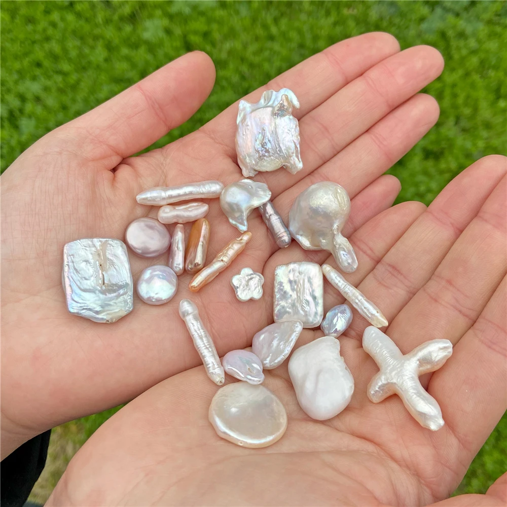 Luxurious Baroque Freshwater Pearl Beads Irregular White Pearls Pendant Charm For Jewelry Making DIY Necklace Bracelets Earrings
Luxurious Baroque Freshwater Pearl Beads Irregular White Pearls Pendant Charm For Jewelry Making DIY Necklace Bracelets Earrings