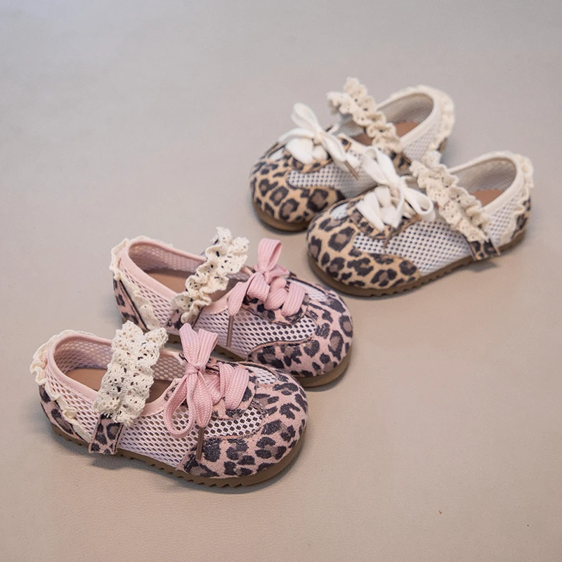 YUYIN 2026 Spring New Style Girls' Leopard Print Casual Sports Shoes Lace Trim Casual Sports Shoes Soft and Comfortable
YUYIN 2026 Spring New Style Girls' Leopard Print Casual Sports Shoes Lace Trim Casual Sports Shoes Soft and Comfortable