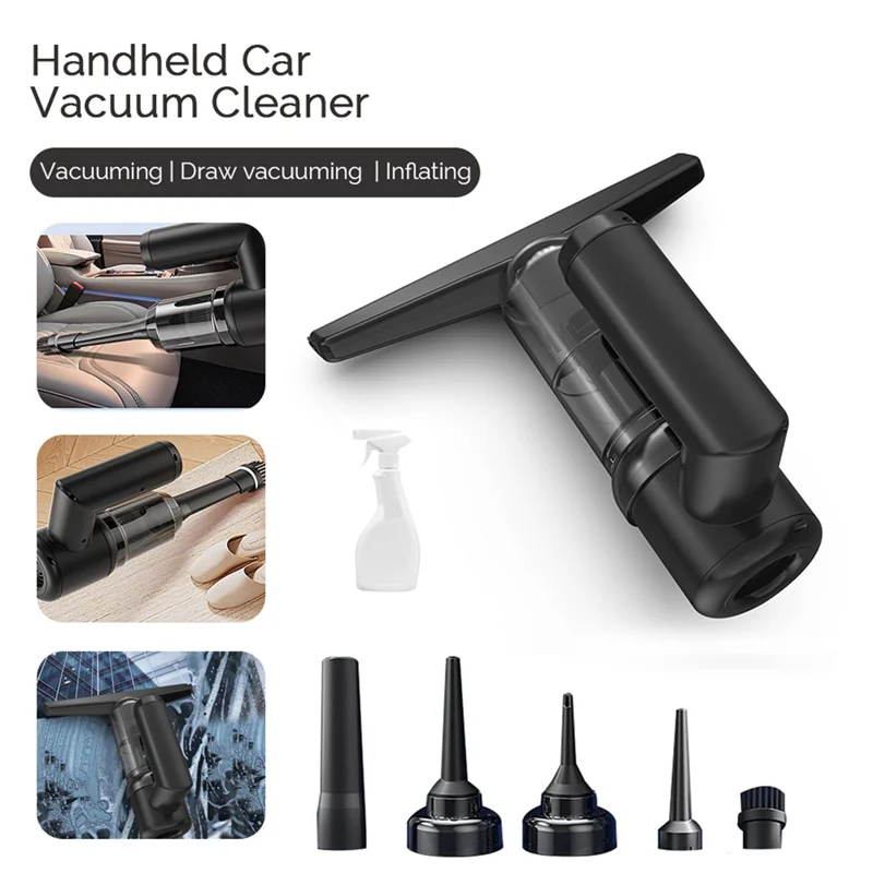Window Cleaning Kit Strong Suction Electric Vacuum Clean Machine Formirror Glass Car Vacuum Cleaner White-B27C
Window Cleaning Kit Strong Suction Electric Vacuum Clean Machine Formirror Glass Car Vacuum Cleaner White-B27C
