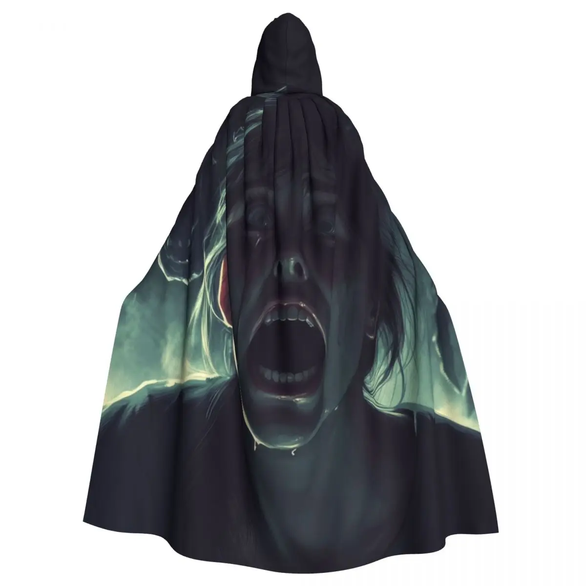 Fearful Woman Cloak for Halloween and Horror-Themed Events Unisex Adult Cloak with Hood Long Witch Costume Cosplay
Fearful Woman Cloak for Halloween and Horror-Themed Events Unisex Adult Cloak with Hood Long Witch Costume Cosplay