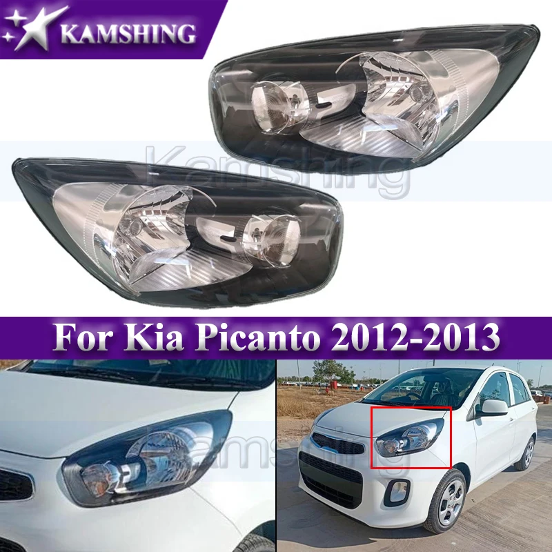 Kamshing 1pair Front Bumper Headlight For Kia Picanto 2012-2013 Front Head Light Headlamp Head Lamp 92101-1Y000 92102-1Y000
Kamshing 1pair Front Bumper Headlight For Kia Picanto 2012-2013 Front Head Light Headlamp Head Lamp 92101-1Y000 92102-1Y000