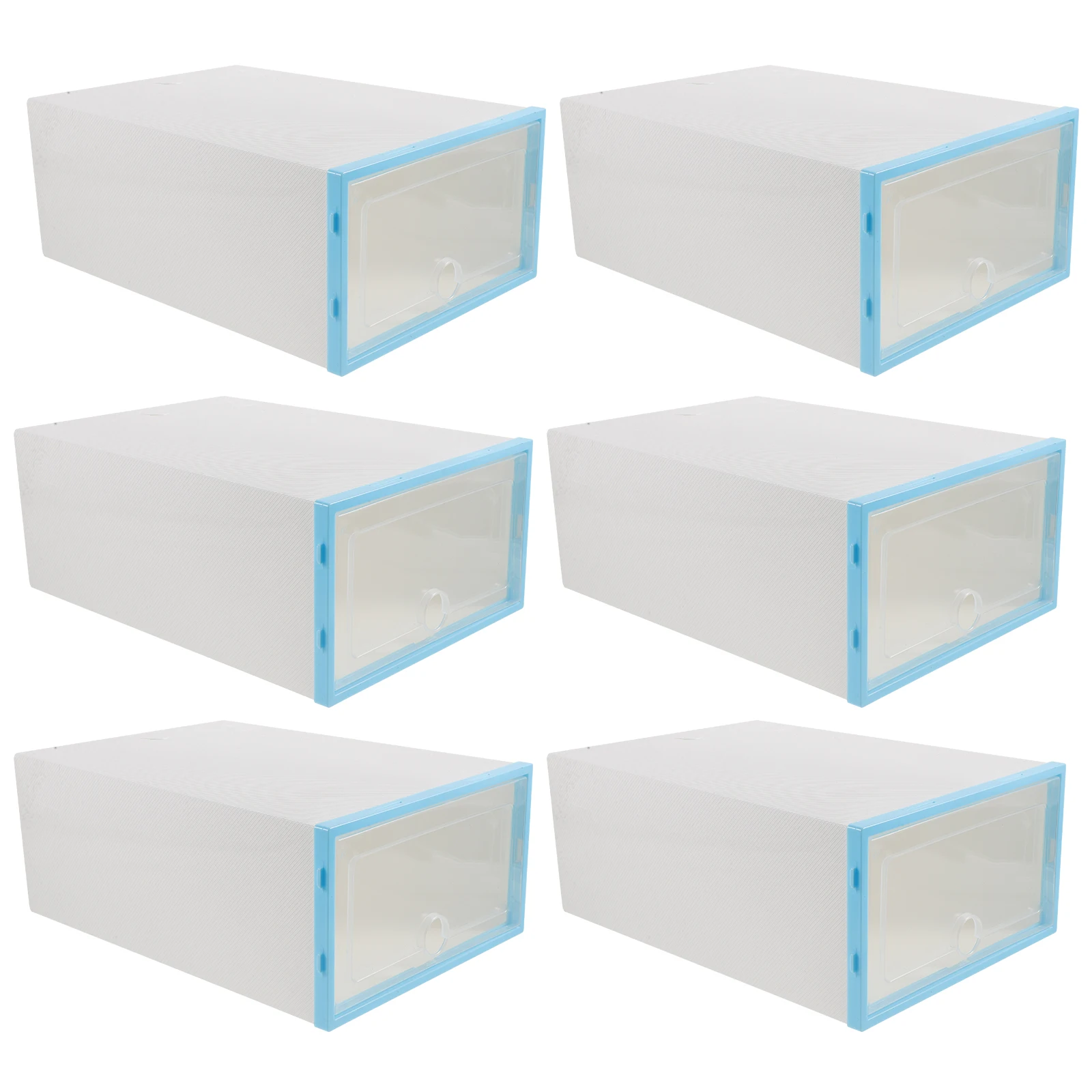 6PCS Shoes Storage Box Waterproof Stackable Organizer Bin Shoe Container Ideal Small Spaces Dorm Rooms Closet Organzier Save
6PCS Shoes Storage Box Waterproof Stackable Organizer Bin Shoe Container Ideal Small Spaces Dorm Rooms Closet Organzier Save