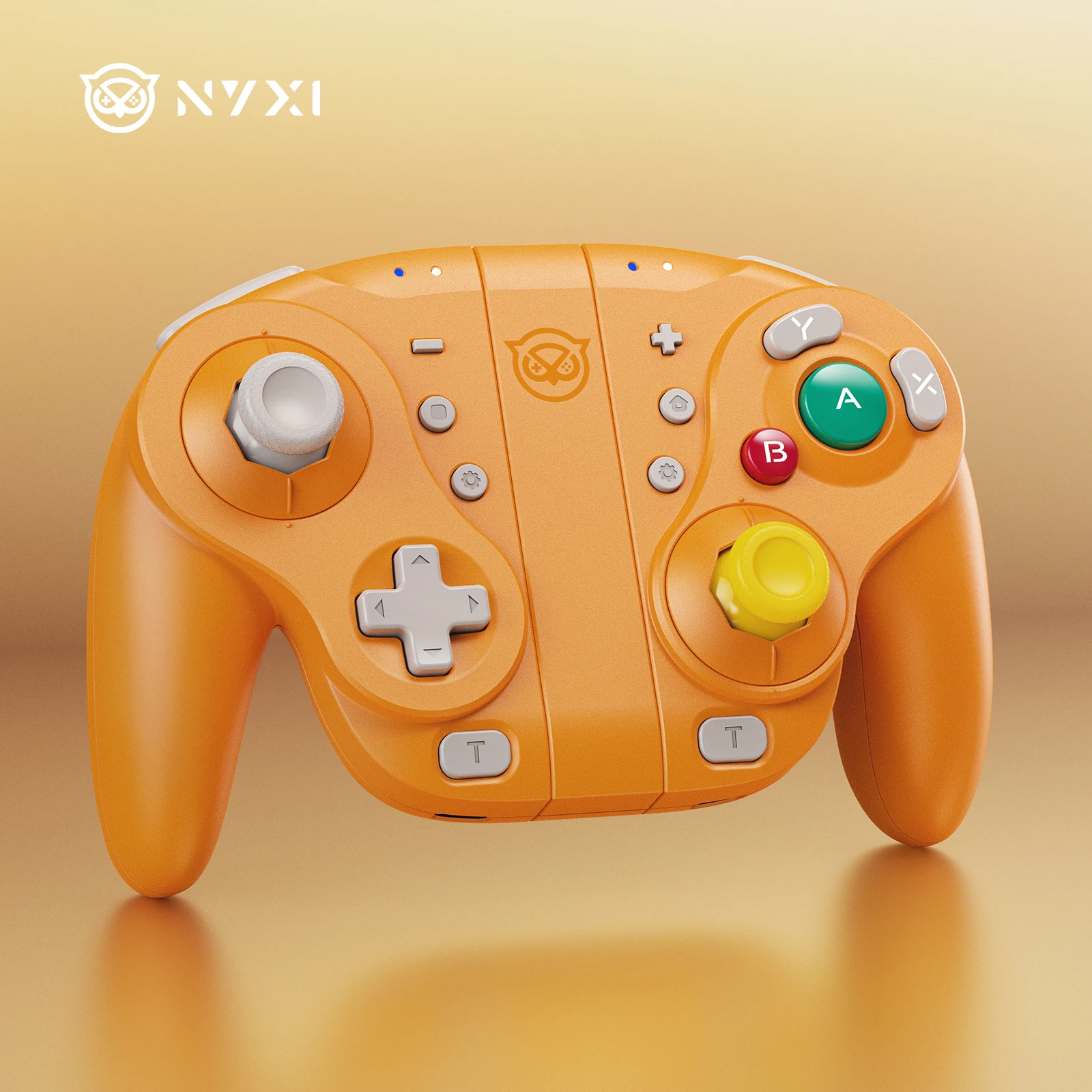Беспроводной игровой контроллер NYXI Wizard Hall, джойстик, оранжевый геймпад с RGB-подсветкой для контроллера ПК Nintendo Switch
Беспроводной игровой контроллер NYXI Wizard Hall, джойстик, оранжевый геймпад с RGB-подсветкой для контроллера ПК Nintendo Switch