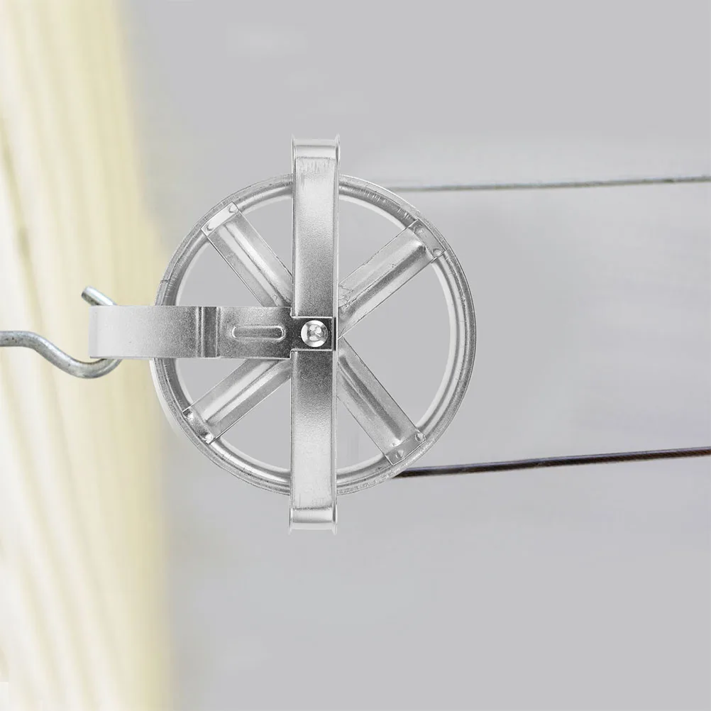 2pcs Clothesline Pulley Deep Groove Iron Heavy Duty Outdoor Drying Line Pulley Hardware Laundry Solution Weatherproof
2pcs Clothesline Pulley Deep Groove Iron Heavy Duty Outdoor Drying Line Pulley Hardware Laundry Solution Weatherproof
