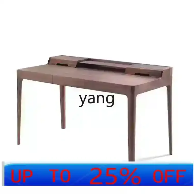 LMM black walnut solid wood desk Nordic computer desk Household writing desk
LMM black walnut solid wood desk Nordic computer desk Household writing desk