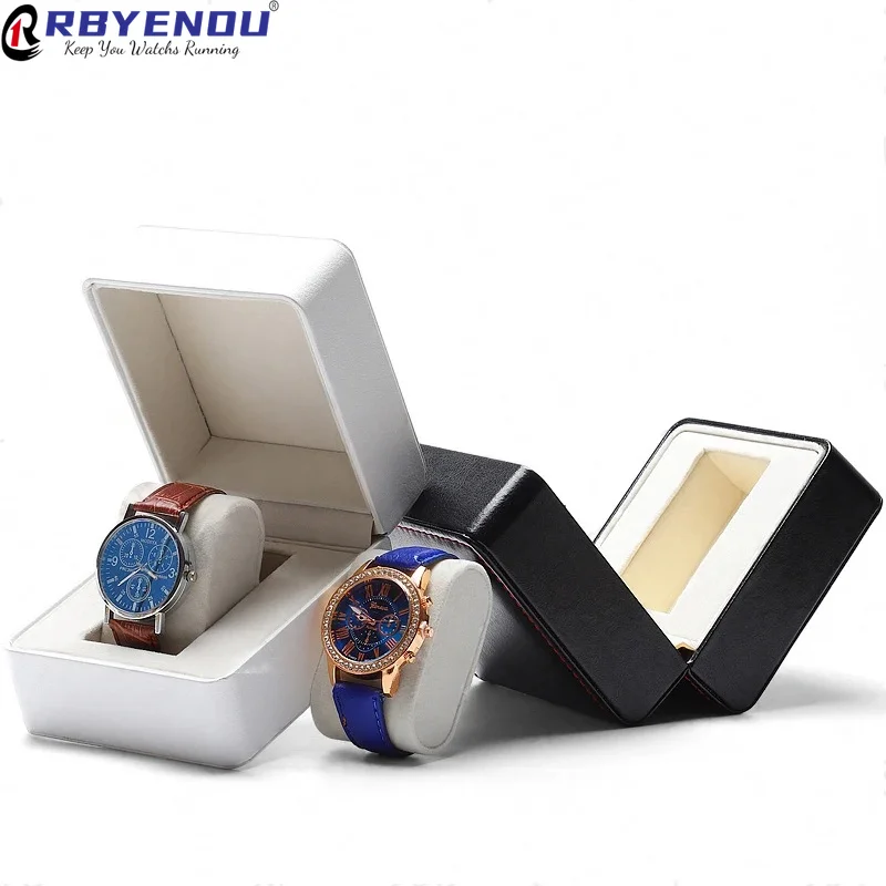 OEM PU Leather Watch Case Single Watch Storage Packaging Box Free Engraving Of Logo Gift Packaging Box OrganizadorCusto
OEM PU Leather Watch Case Single Watch Storage Packaging Box Free Engraving Of Logo Gift Packaging Box OrganizadorCusto