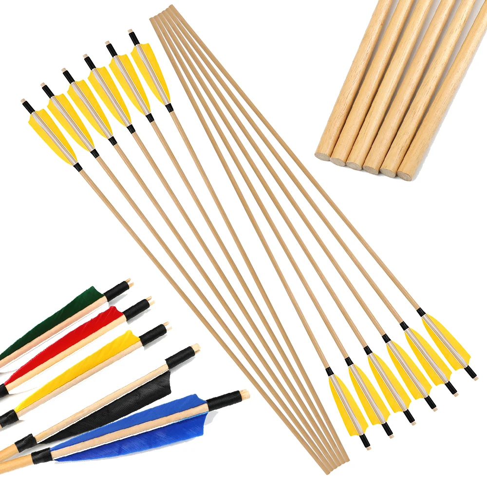 6/12 шт. стрелы для стрельбы из лука 8 мм деревянный вал 80 см 5 дюймов обучение турецких перьев обучение подросткам молодые начинающие целевая практика
6/12 шт. стрелы для стрельбы из лука 8 мм деревянный вал 80 см 5 дюймов обучение турецких перьев обучение подросткам молодые начинающие целевая практика