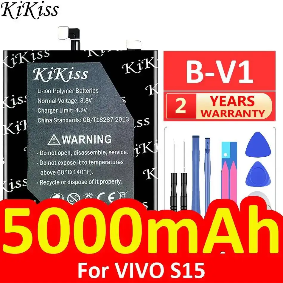 High Capacity Mobile Phone Battery B-V1 For Vivo S15 5000Mah
High Capacity Mobile Phone Battery B-V1 For Vivo S15 5000Mah