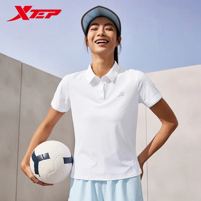 Xtep Short Sleeve Polo Shirt For Women 2024 Summer Normcore Women's T-shirt Everyday Comfortable Soft Outdoor Tops 876228020043
Xtep Short Sleeve Polo Shirt For Women 2024 Summer Normcore Women's T-shirt Everyday Comfortable Soft Outdoor Tops 876228020043