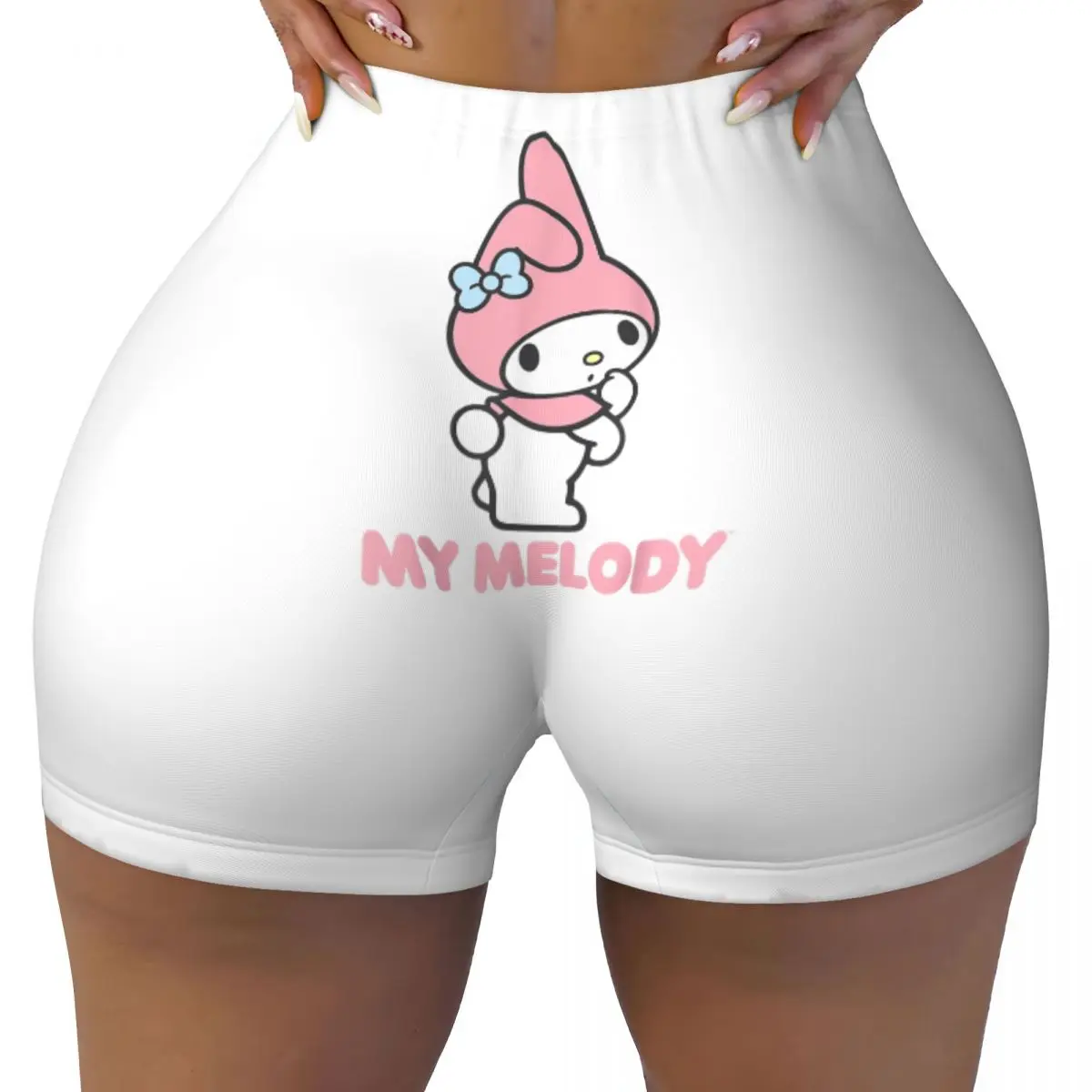 Ladies Fitness Yoga Tight Shorts My Melody Backside Logo Shorts Gym Biker Running Pants
Ladies Fitness Yoga Tight Shorts My Melody Backside Logo Shorts Gym Biker Running Pants