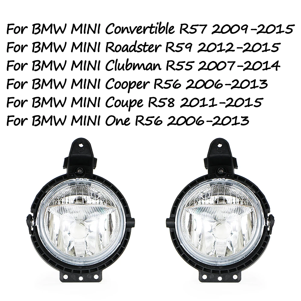 For BMW MINI R55 R56 R57 R58 R59 Daytime Running Light Fog Lamp Front Bumper Anti Fog Light 51112751295 63172751295