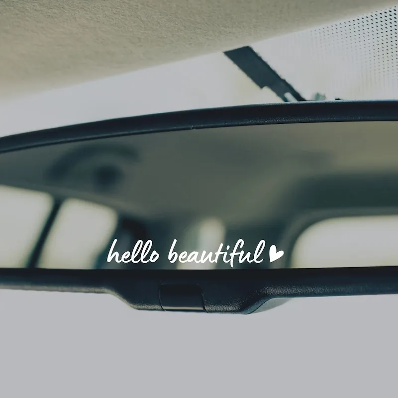 Art Design Hello Beautiful Car Decal Decal Car Styling Motorcycle Body Cool Covers black/silver
Art Design Hello Beautiful Car Decal Decal Car Styling Motorcycle Body Cool Covers black/silver