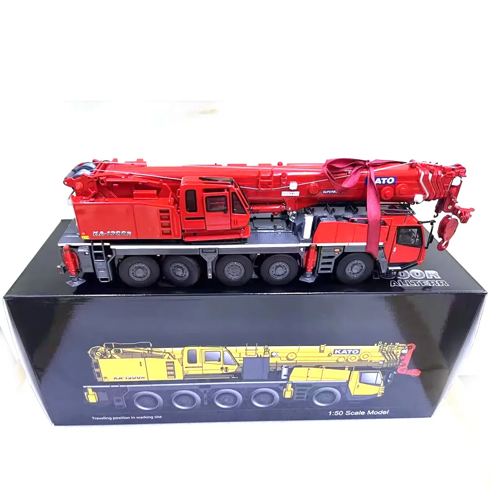 2 Color KA-1300R Allterr Mobile Crane 1:50 Boy's birthday gift toy scene decoration mechanical engineering collection model
2 Color KA-1300R Allterr Mobile Crane 1:50 Boy's birthday gift toy scene decoration mechanical engineering collection model
