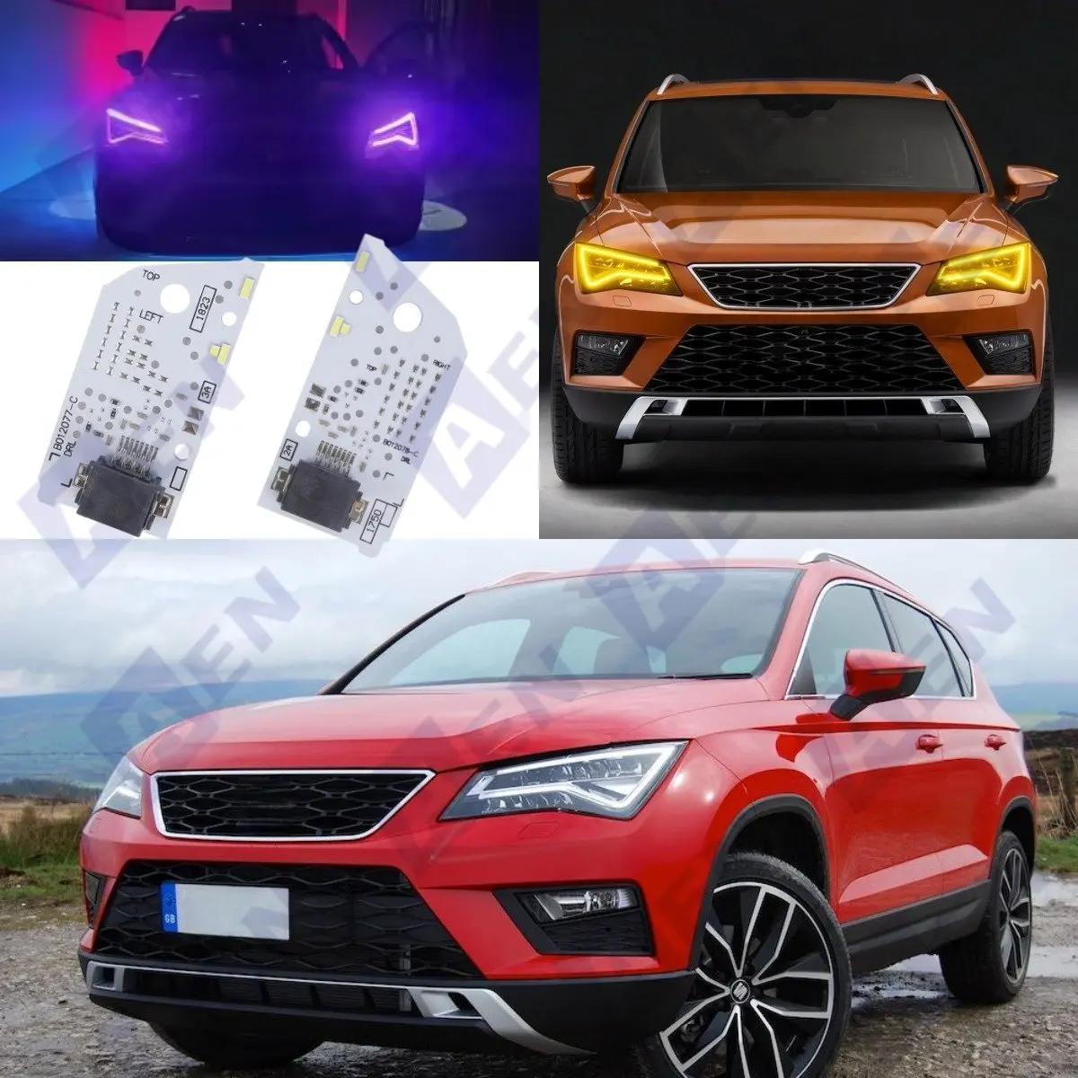 Дневные ходовые огни DRL LED 575941475 для Seat Ateca KH7 2017-2020, светодиодные фары 575941476
Дневные ходовые огни DRL LED 575941475 для Seat Ateca KH7 2017-2020, светодиодные фары 575941476