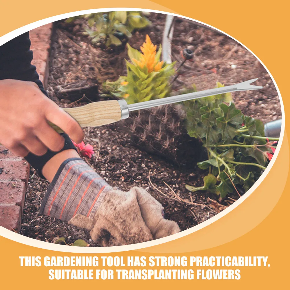 2Pcs Multi Use Wooden Iron Grass Puller Tool for Dandelion Weeding Soil Aeration Root Removal Transplanting Seedlings Gardening
2Pcs Multi Use Wooden Iron Grass Puller Tool for Dandelion Weeding Soil Aeration Root Removal Transplanting Seedlings Gardening