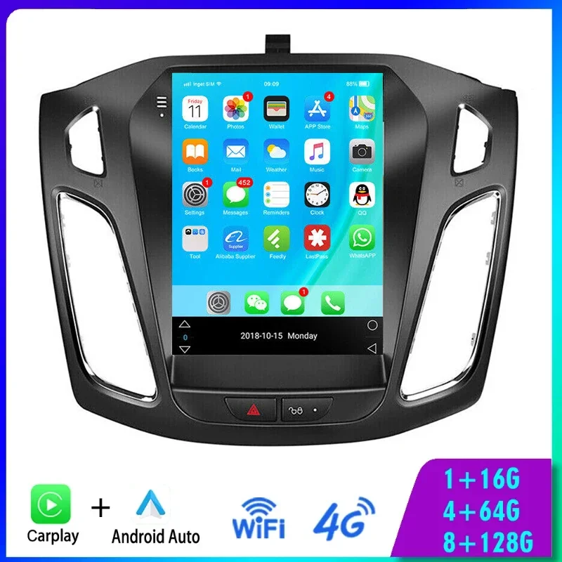 2 Din Android 13 Car Radio for Ford Focus 3 Mk 3 2011 2012 - 2019 Multimedia Video Player 2Din wireless Carplay Auto Stereo DVD
2 Din Android 13 Car Radio for Ford Focus 3 Mk 3 2011 2012 - 2019 Multimedia Video Player 2Din wireless Carplay Auto Stereo DVD