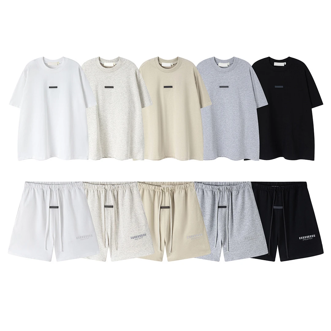 PRC Trendy Brand 26SS New Luxury Design Back Letter T shirt Jogging Set Men's Streetwear Drawstring Shorts T shirt Set
PRC Trendy Brand 26SS New Luxury Design Back Letter T shirt Jogging Set Men's Streetwear Drawstring Shorts T shirt Set