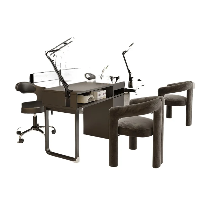 Регулируемый дизайнерский маникюрный стол в скандинавском стиле для салонов красоты, складной, европейский дизайн
Регулируемый дизайнерский маникюрный стол в скандинавском стиле для салонов красоты, складной, европейский дизайн