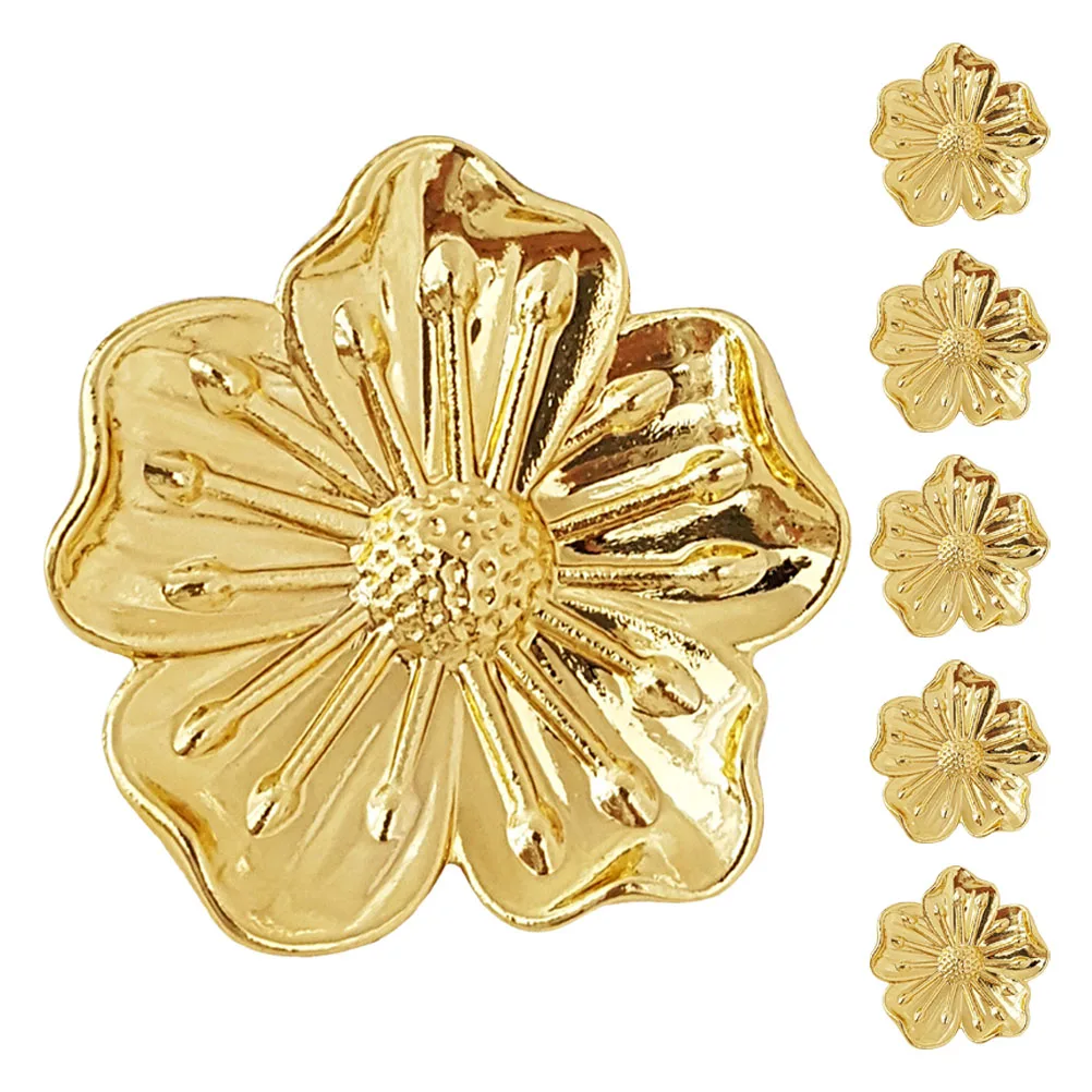 6 Sets Flower Cabinet Knob Retro Light Luxury Brass Handle Floral Shape Cabinet Handles With Mounting Screw Furniture Hardware
6 Sets Flower Cabinet Knob Retro Light Luxury Brass Handle Floral Shape Cabinet Handles With Mounting Screw Furniture Hardware