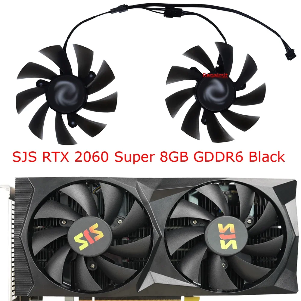 2Pcs/Set,GPU Video Card Fan,Graphics Cooler,PLA09215B12H,For SJS SE JI SHI RTX 2060 Super RTX 2060S 8GB 12NM GDDR6
2Pcs/Set,GPU Video Card Fan,Graphics Cooler,PLA09215B12H,For SJS SE JI SHI RTX 2060 Super RTX 2060S 8GB 12NM GDDR6