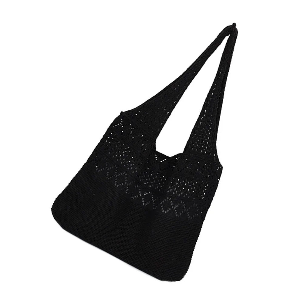 1Pcs Knitted Bag for Women Hollow Design Lightweight Sling Tote Bag Fashion Casual Storage Pouch for Shopping Date Travel
1Pcs Knitted Bag for Women Hollow Design Lightweight Sling Tote Bag Fashion Casual Storage Pouch for Shopping Date Travel
