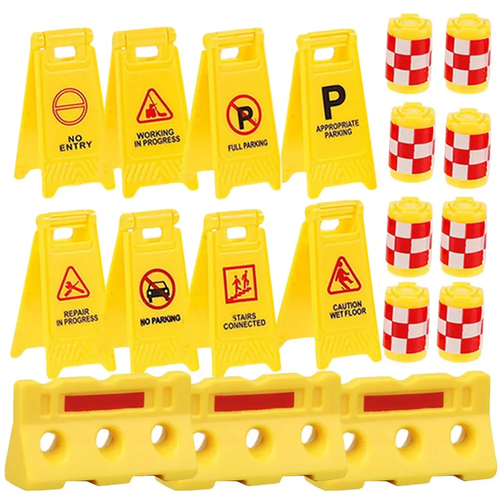 19pcs Traffic Sign Toys Kids Outdoor Miniature Barricades Model Educational Cognitive Tool traffic for kids
19pcs Traffic Sign Toys Kids Outdoor Miniature Barricades Model Educational Cognitive Tool traffic for kids