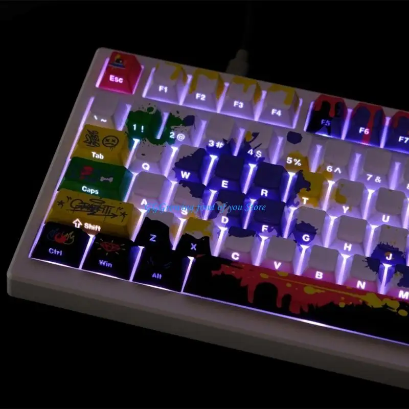 H9EB 130 Клюки Клюки Толстая высота PBT с граффити -гравировкой и полупрозрачной проектированием усиливает эстетику
H9EB 130 Клюки Клюки Толстая высота PBT с граффити -гравировкой и полупрозрачной проектированием усиливает эстетику