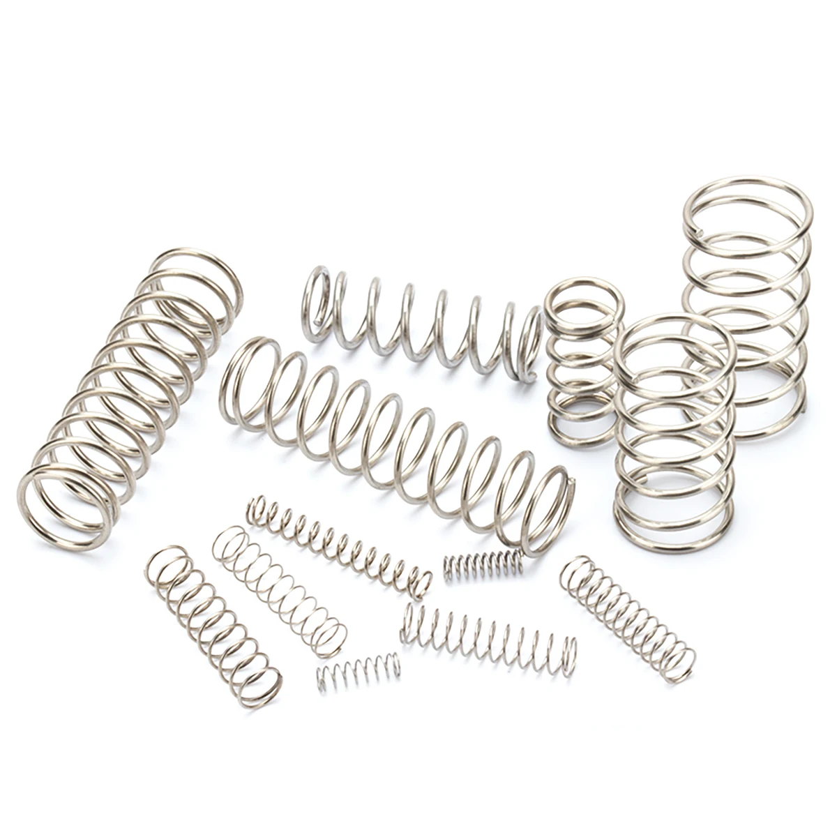 304 Stainless Steel Small Spring Compression Return Spring Damping Spring Wire Diameter0.7-0.8mm OD5-12mm Length5-50mm
304 Stainless Steel Small Spring Compression Return Spring Damping Spring Wire Diameter0.7-0.8mm OD5-12mm Length5-50mm
