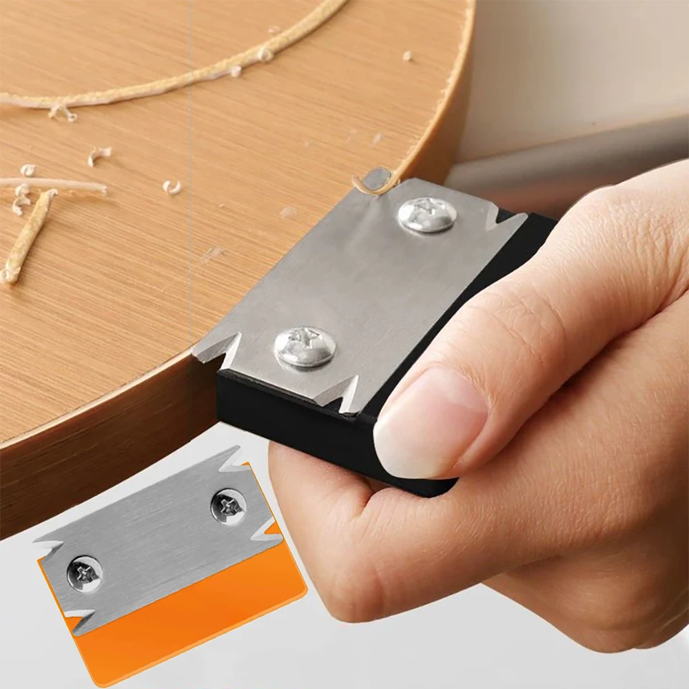 Профессиональный набор инструментов для снятия фаски с дерева - фрезы для кромкооблицовки и скребки для шпона для точной обработки древесины и удаления заусенцев
Профессиональный набор инструментов для снятия фаски с дерева - фрезы для кромкооблицовки и скребки для шпона для точной обработки древесины и удаления заусенцев