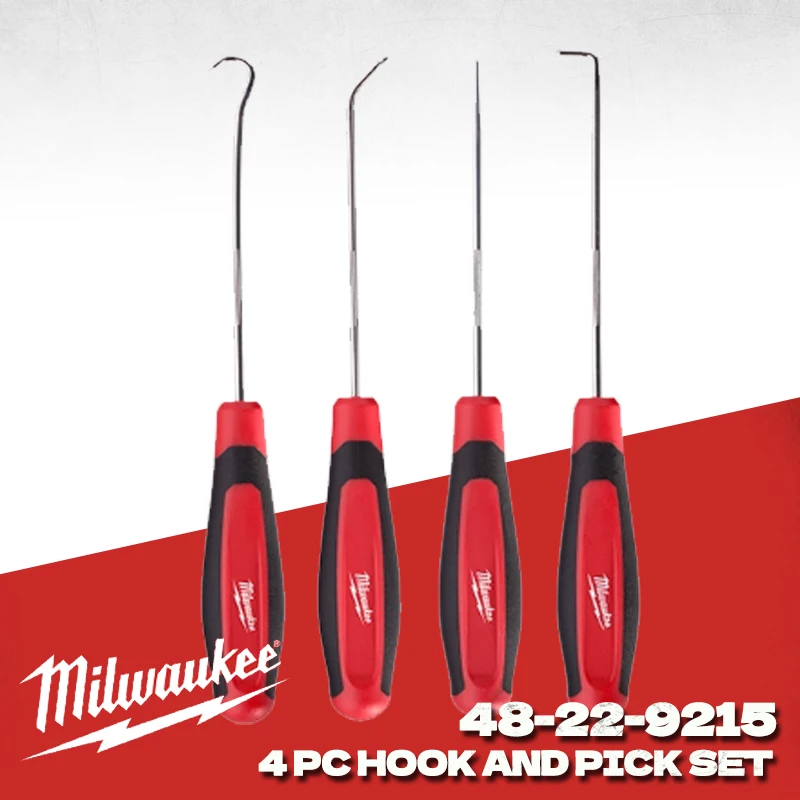 Milwaukee 48-22-9215 Набор крючков и отмычек из 4 предметов, цельнометаллический сердечник, защита от ржавчины с лотком для хранения, аксессуары для ручных инструментов 4932499471
Milwaukee 48-22-9215 Набор крючков и отмычек из 4 предметов, цельнометаллический сердечник, защита от ржавчины с лотком для хранения, аксессуары для ручных инструментов 4932499471