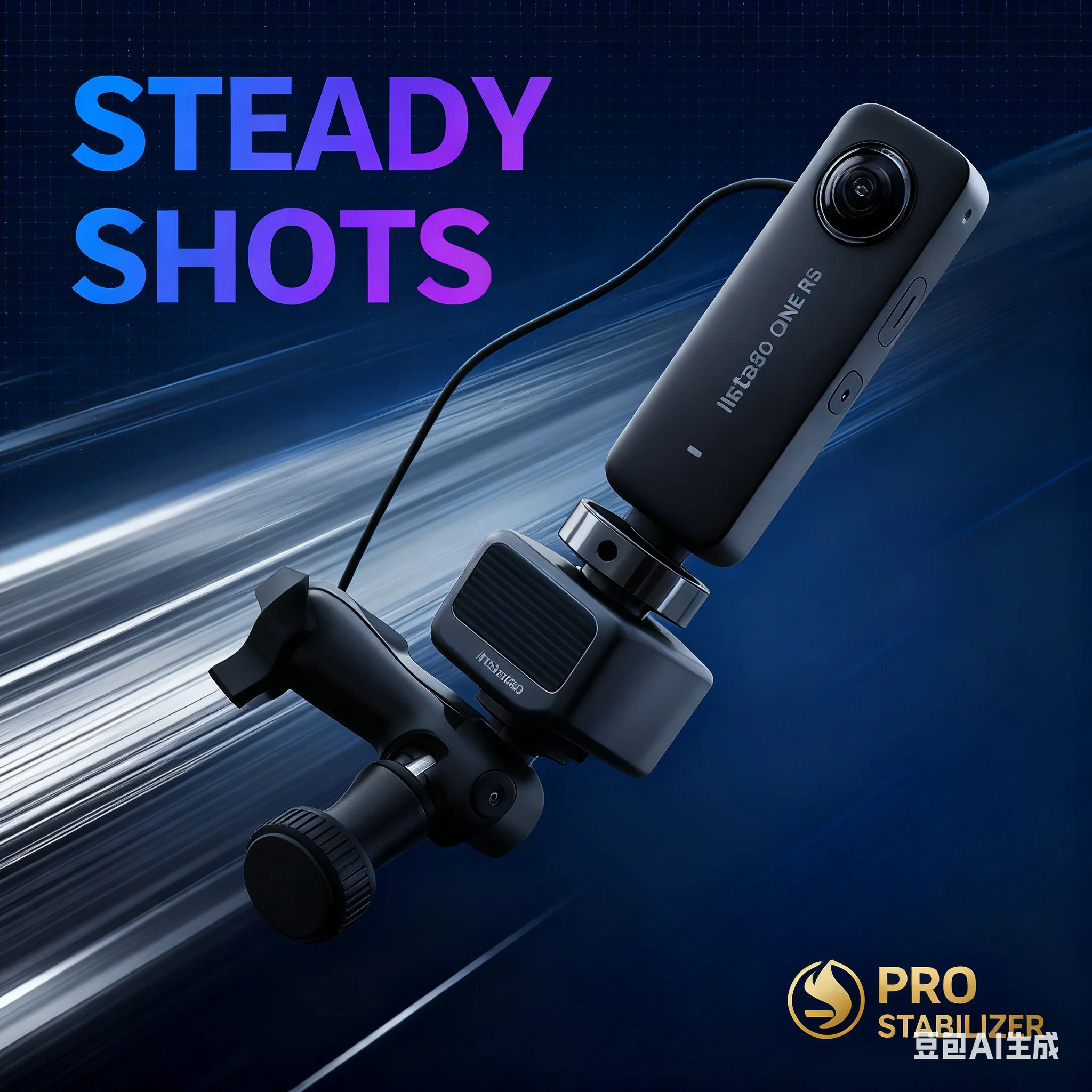 Антивибрационное крепление — для Insta360 X5/GO Ultra, 3-осевой амортизатор и стабильное основание
Антивибрационное крепление — для Insta360 X5/GO Ultra, 3-осевой амортизатор и стабильное основание