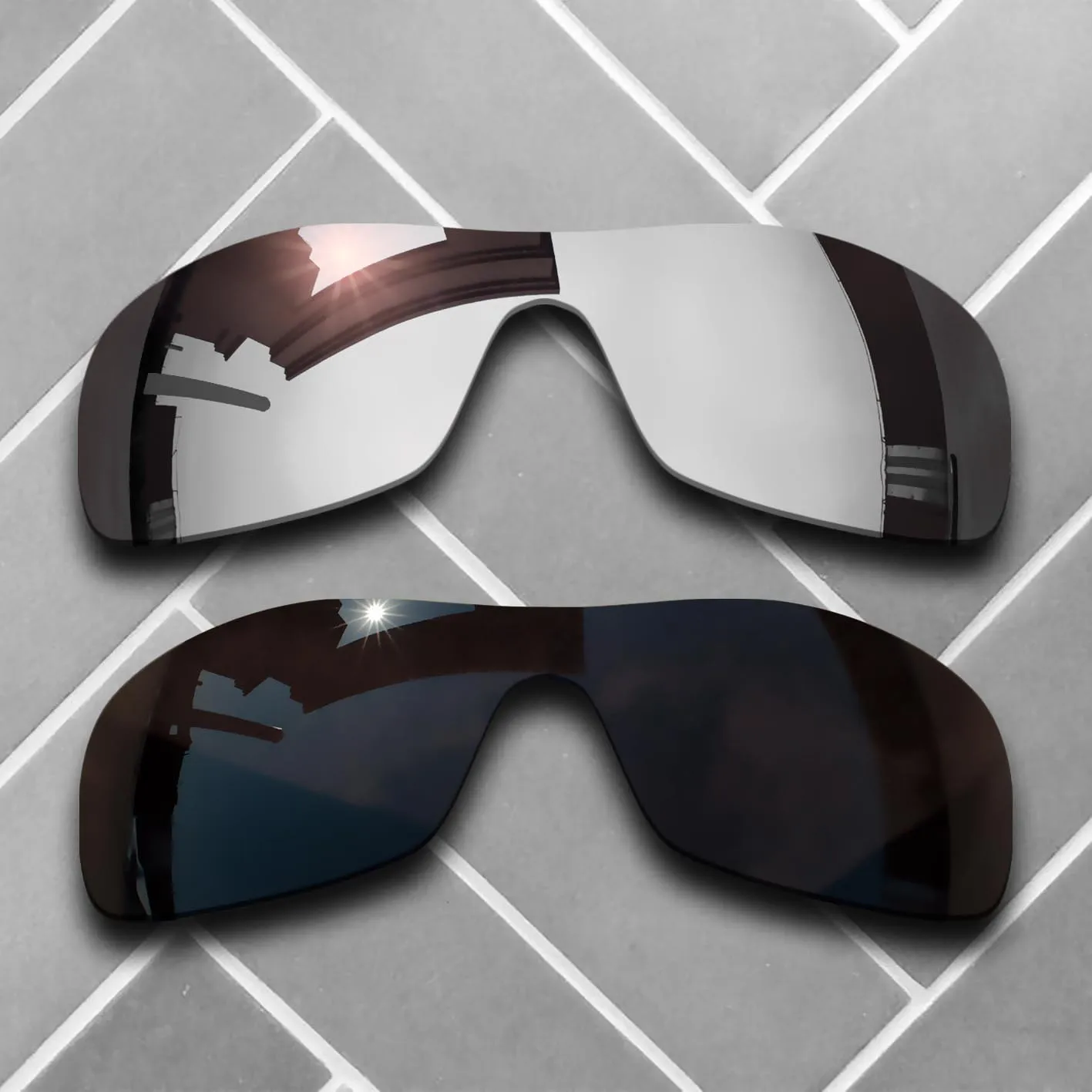 Silver&Grey Black Lenses Replacement For-Oakley Antix Polarized Sunglasses
Silver&Grey Black Lenses Replacement For-Oakley Antix Polarized Sunglasses