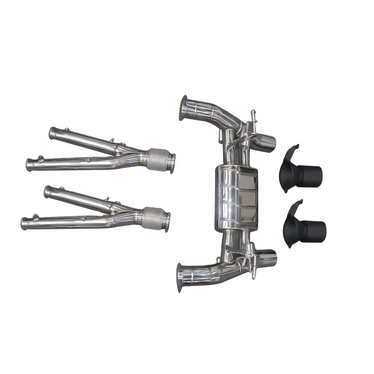 Performance Stainless Steel Exhaust Catback System With Downpipes For Lamborghini Aventador SVJ Exhaust
Performance Stainless Steel Exhaust Catback System With Downpipes For Lamborghini Aventador SVJ Exhaust