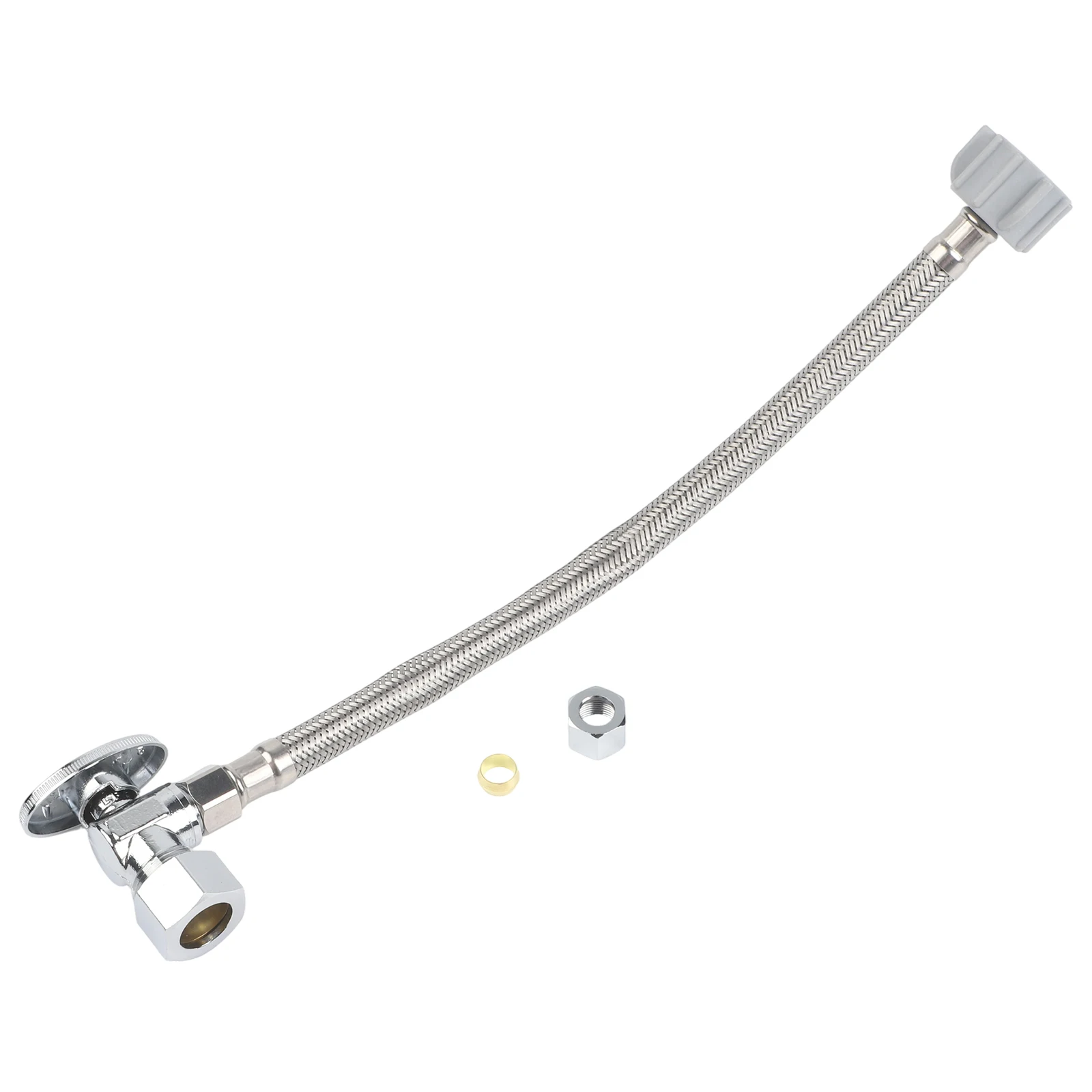 Toilet Hose Leak-Proof Valve 12.2 X 1.38 X 0.04 Inches Stainless Steel Toilet Hose Bathroom Installation For Smart Toilets
Toilet Hose Leak-Proof Valve 12.2 X 1.38 X 0.04 Inches Stainless Steel Toilet Hose Bathroom Installation For Smart Toilets
